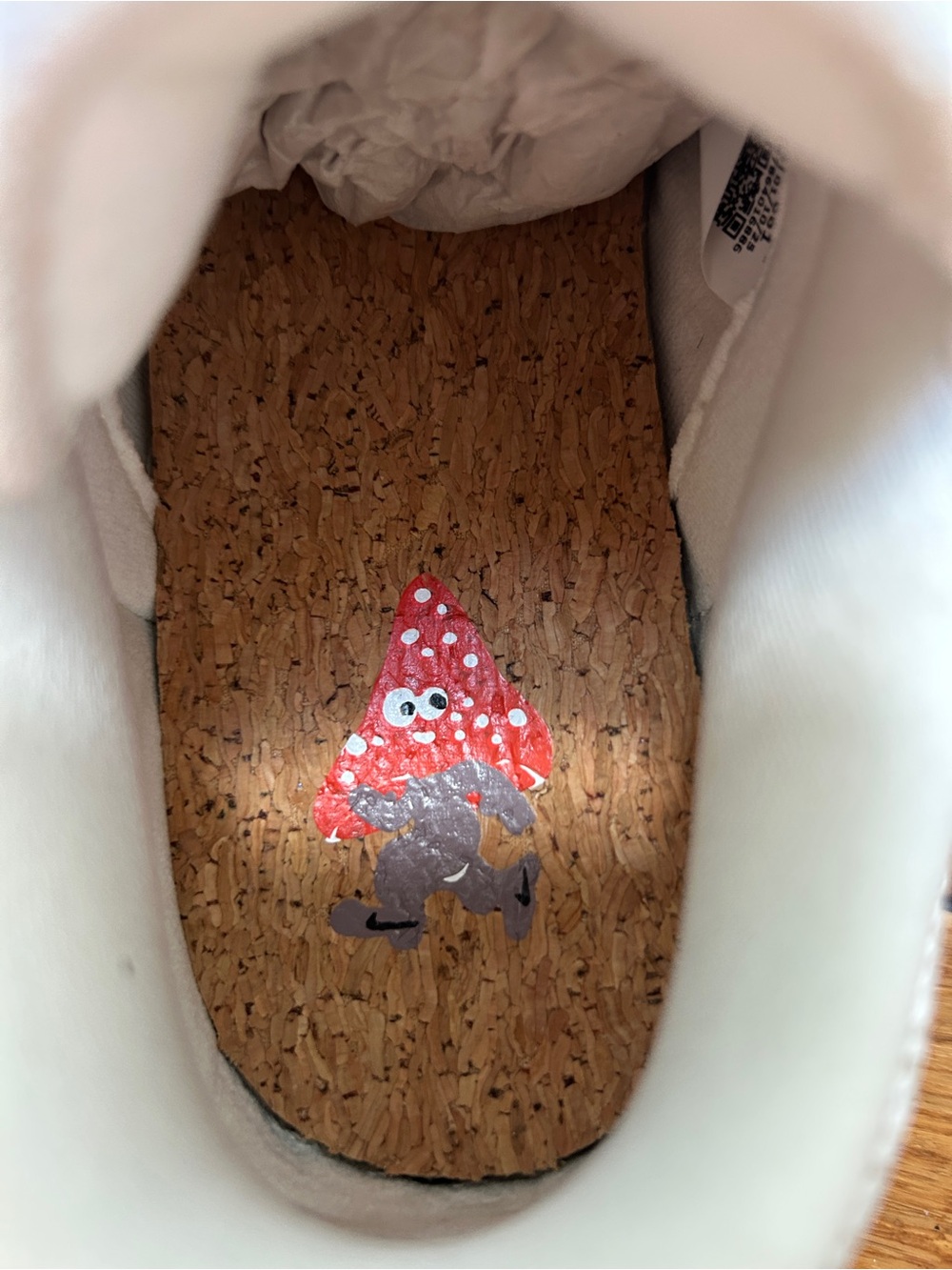 Nike Dunk Low Mushroom sneaker NWOB - Picture 4 of 9